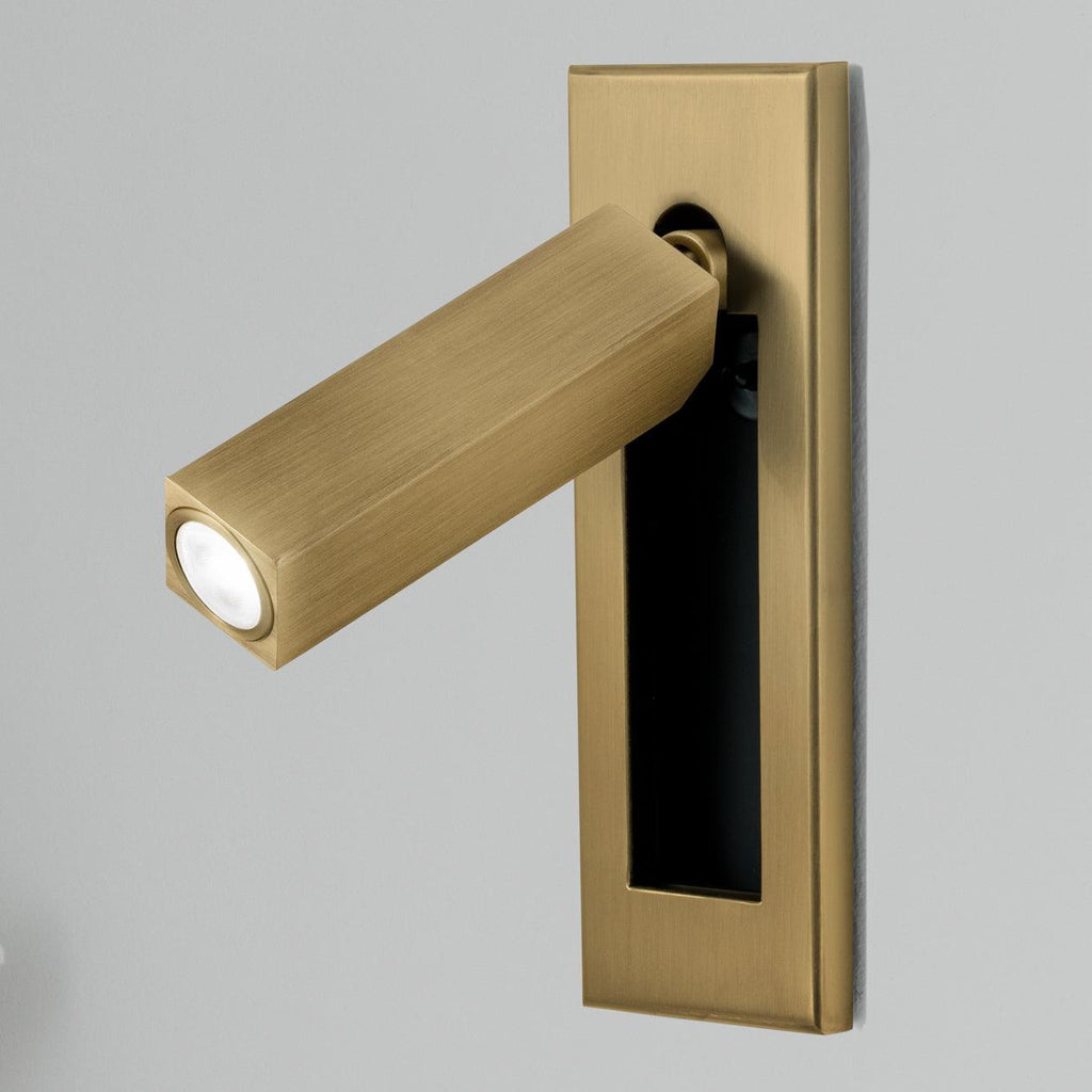 Flush Mount Bedside Sconce for Reading and Cozy Ambience