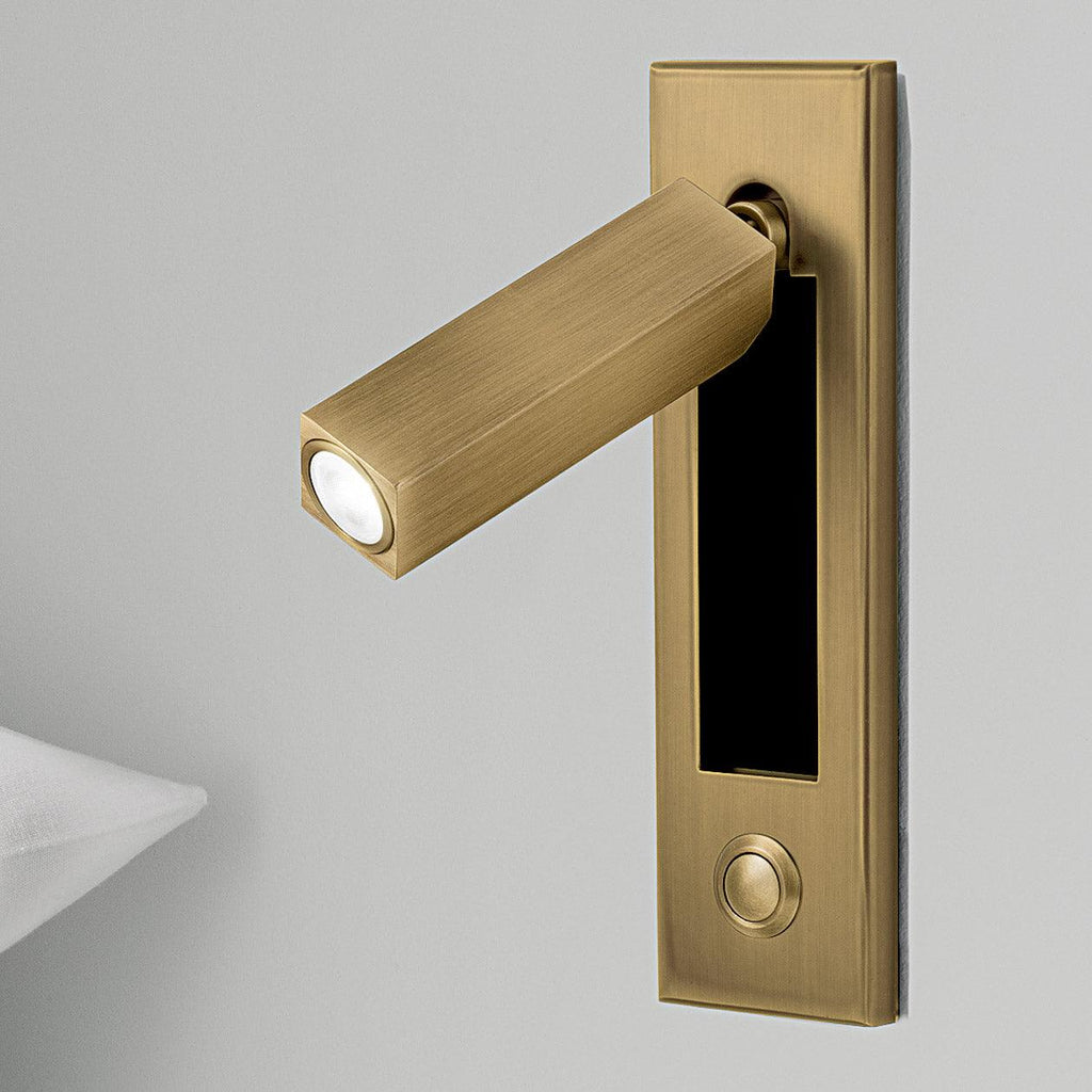 Flush Mount Bedside Sconce for Reading and Cozy Ambience