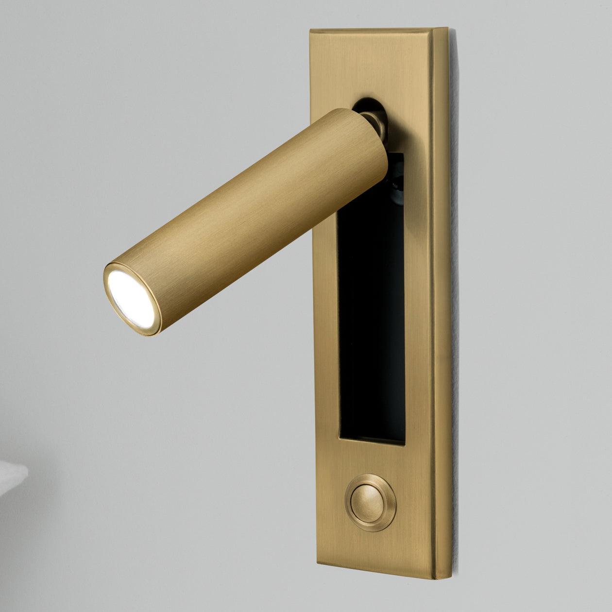 Flush Mount Bedside Sconce for Reading and Cozy Ambience