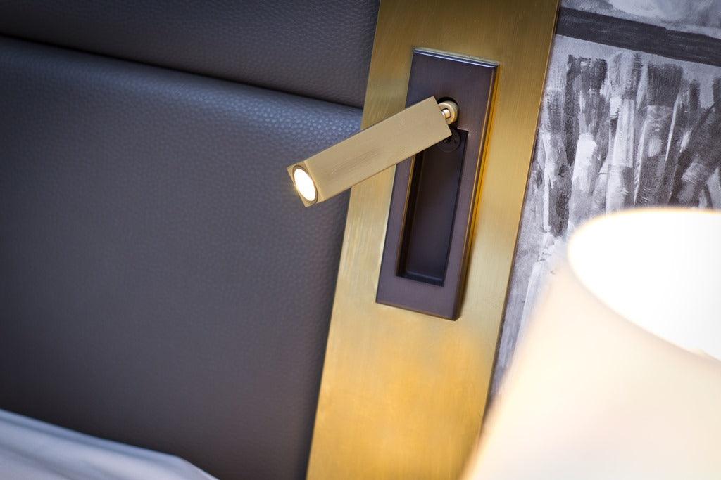 Flush Mount Bedside Sconce for Reading and Cozy Ambience