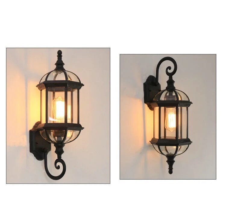 NovaRidge Outdoor Wall Lanterns IP55 Waterproof Rustproof