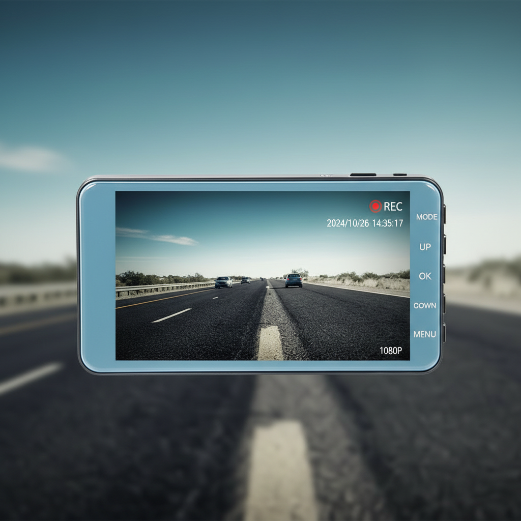 1080p Dual Dash Cam for Cars, Front and Rear, 4.0 Inch IPS Screen, 170 Degree Angle