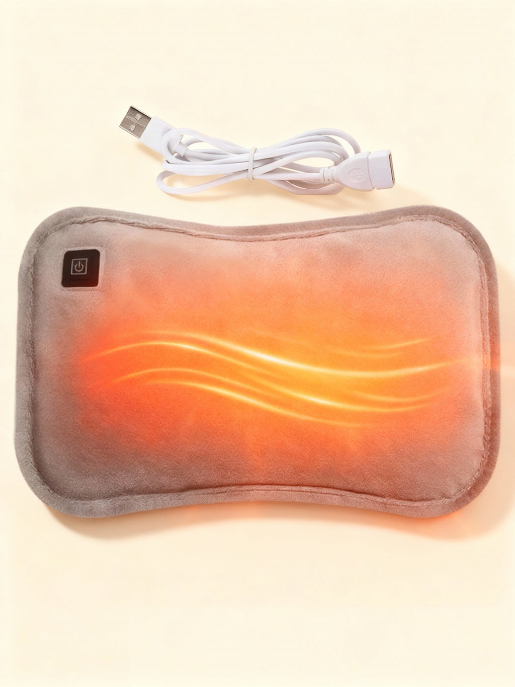 Rychle zahřívající přenosný tepelný polštářek 30x20 cm pro zahřátí rukou a těla