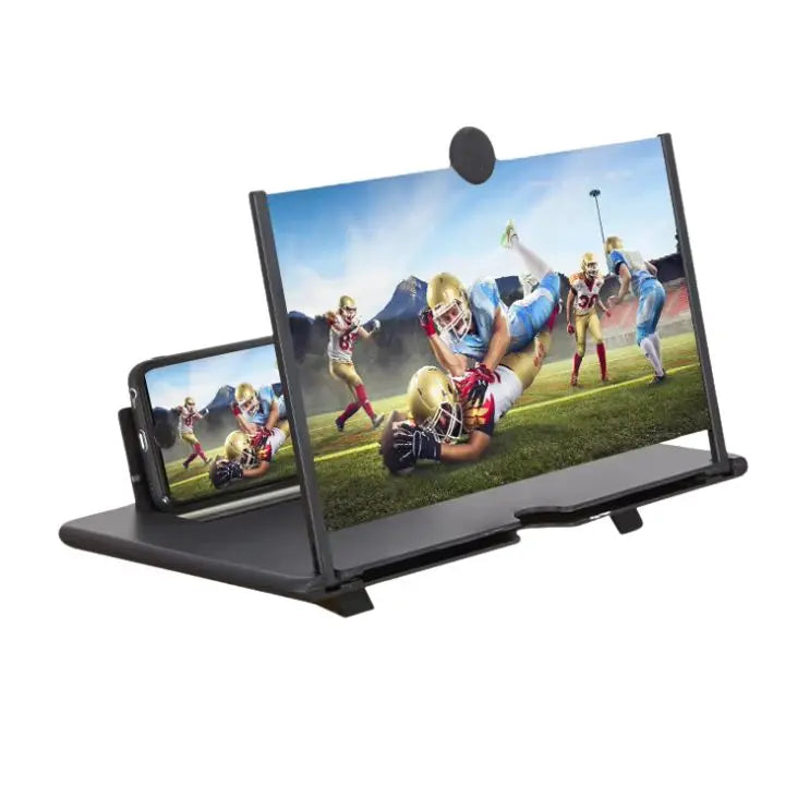ذره‌بین صفحه نمایش گوشی تاشو برای تماشای ویدیو با کیفیت HD