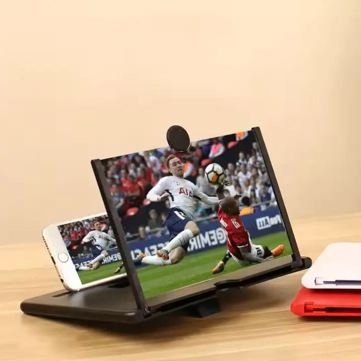 ذره‌بین صفحه نمایش گوشی تاشو برای تماشای ویدیو با کیفیت HD