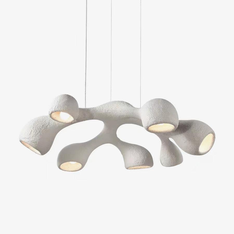 Silvara Scandinavian Cloud Pendant Lamp in Polystyrene