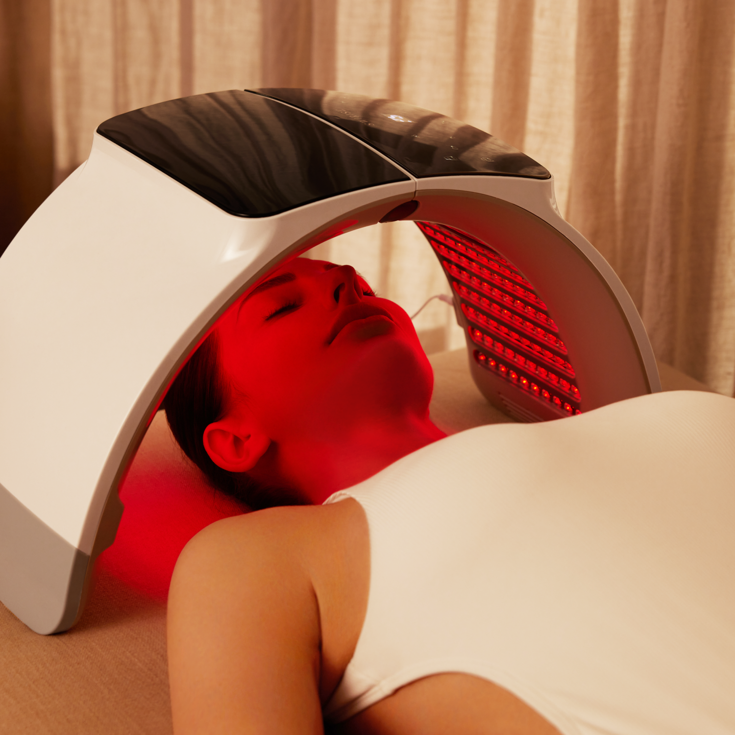 LED Light Therapy Device for Facial and Body Skin Care