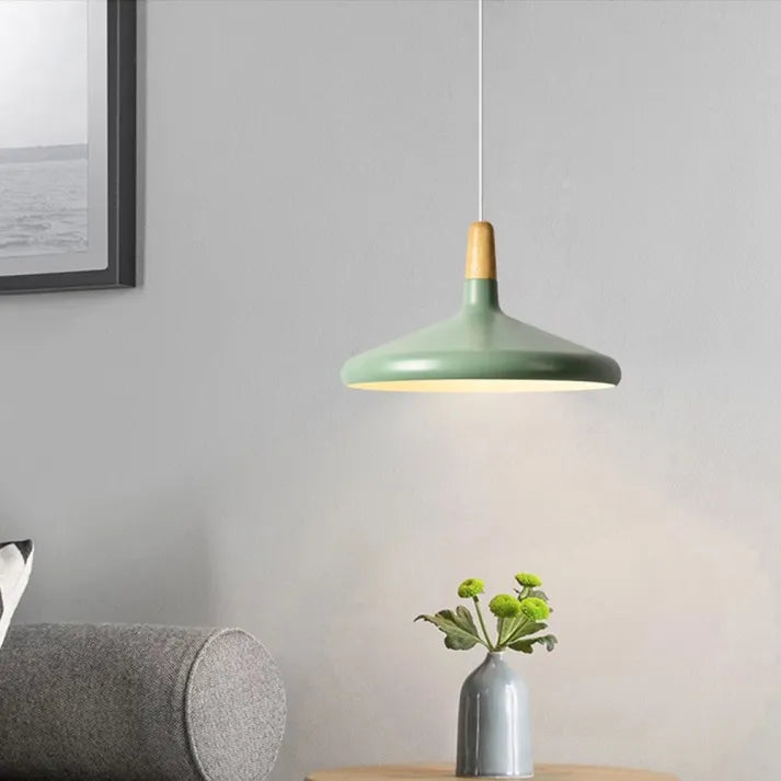 Asterra Macaron Inspired Cone Pendant Light by NyraLume Studio