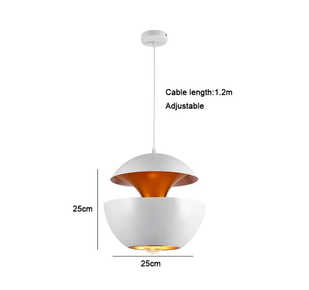 Nordic Apple Pendant Lights for Kitchen Islands and Bathrooms