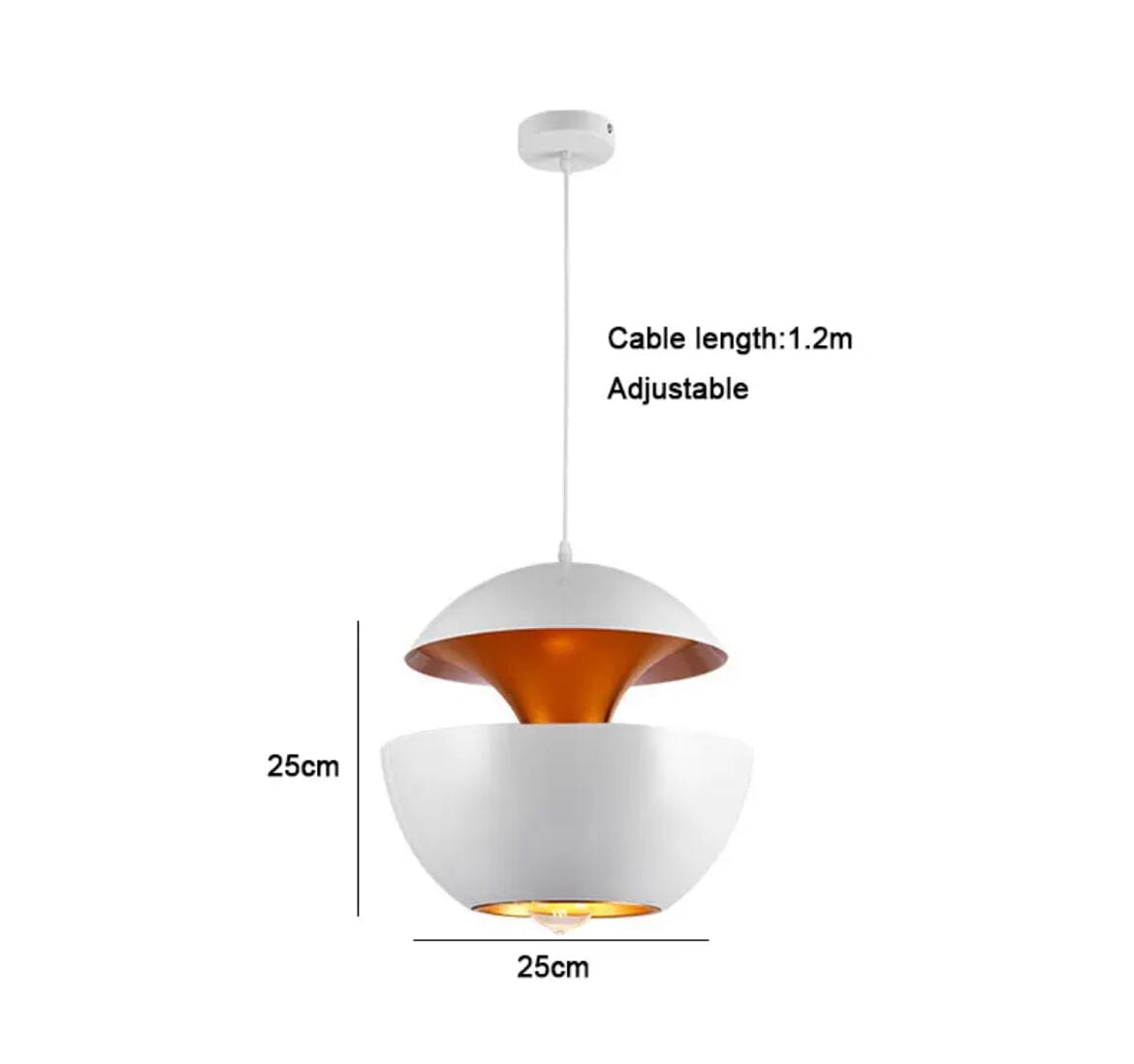 Nordic Apple Pendant Lights for Kitchen Islands and Bathrooms