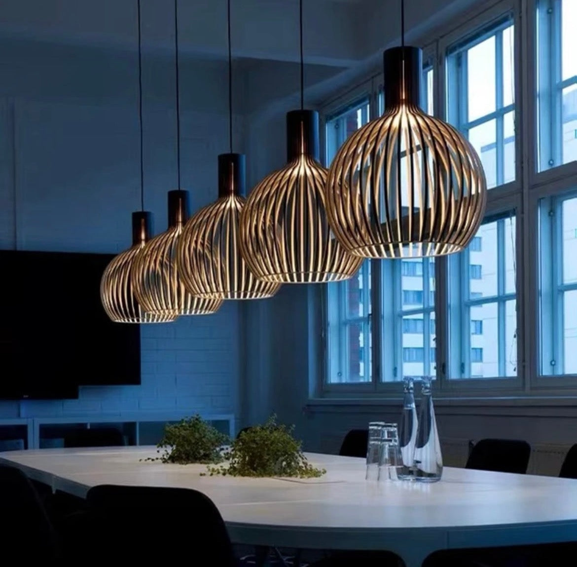 Handcrafted Vintage Wicker Pendant Light with Round Canopy and LED E27