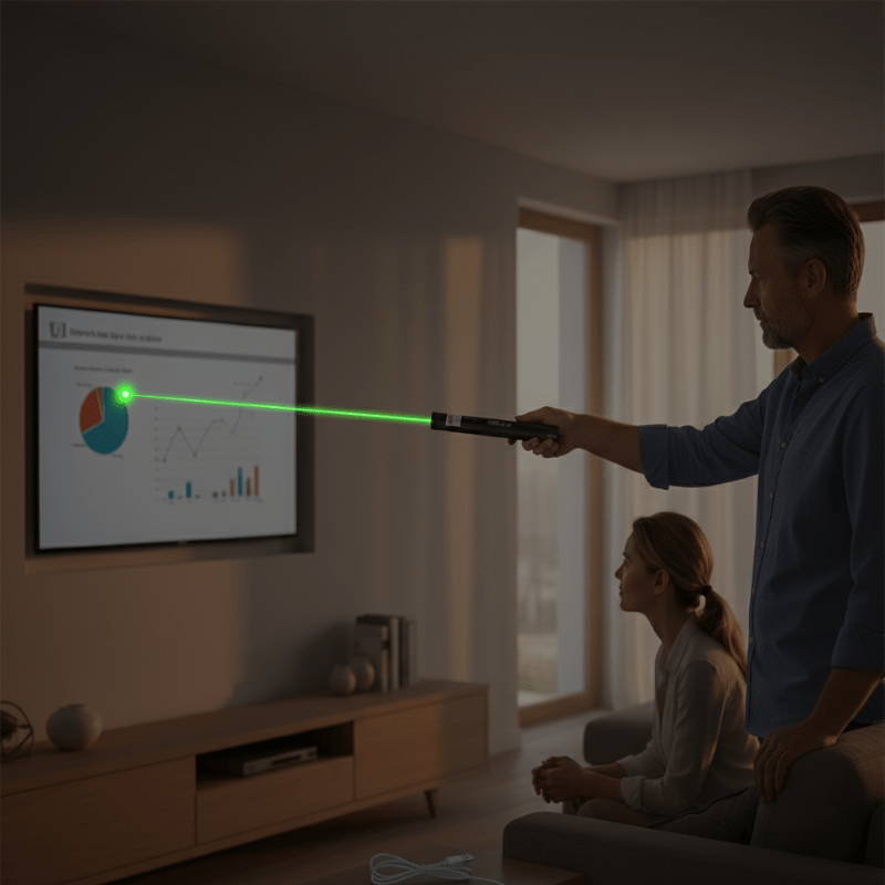 NovaBeam Mocny wskaźnik laserowy z regulacją ostrości