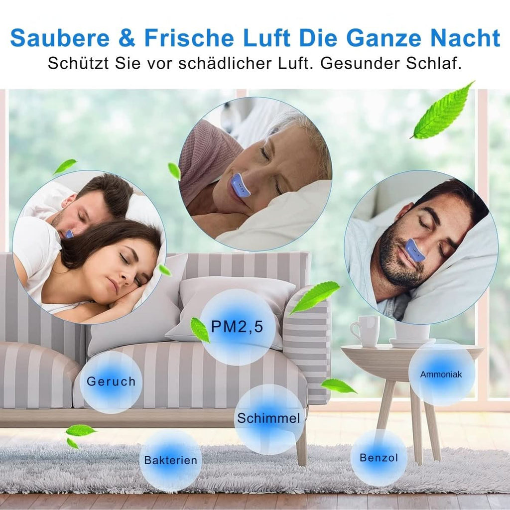 NanoBreath Compact CPAP Device for Snoring and Sleep Apnea