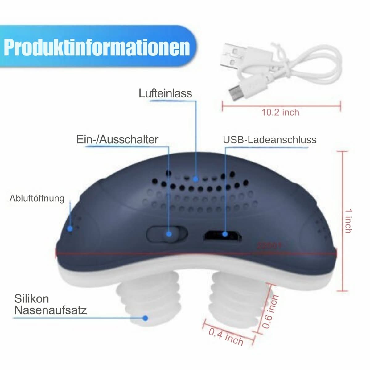 دستگاه فشرده QuietBreath برای خروپف و آپنه خواب