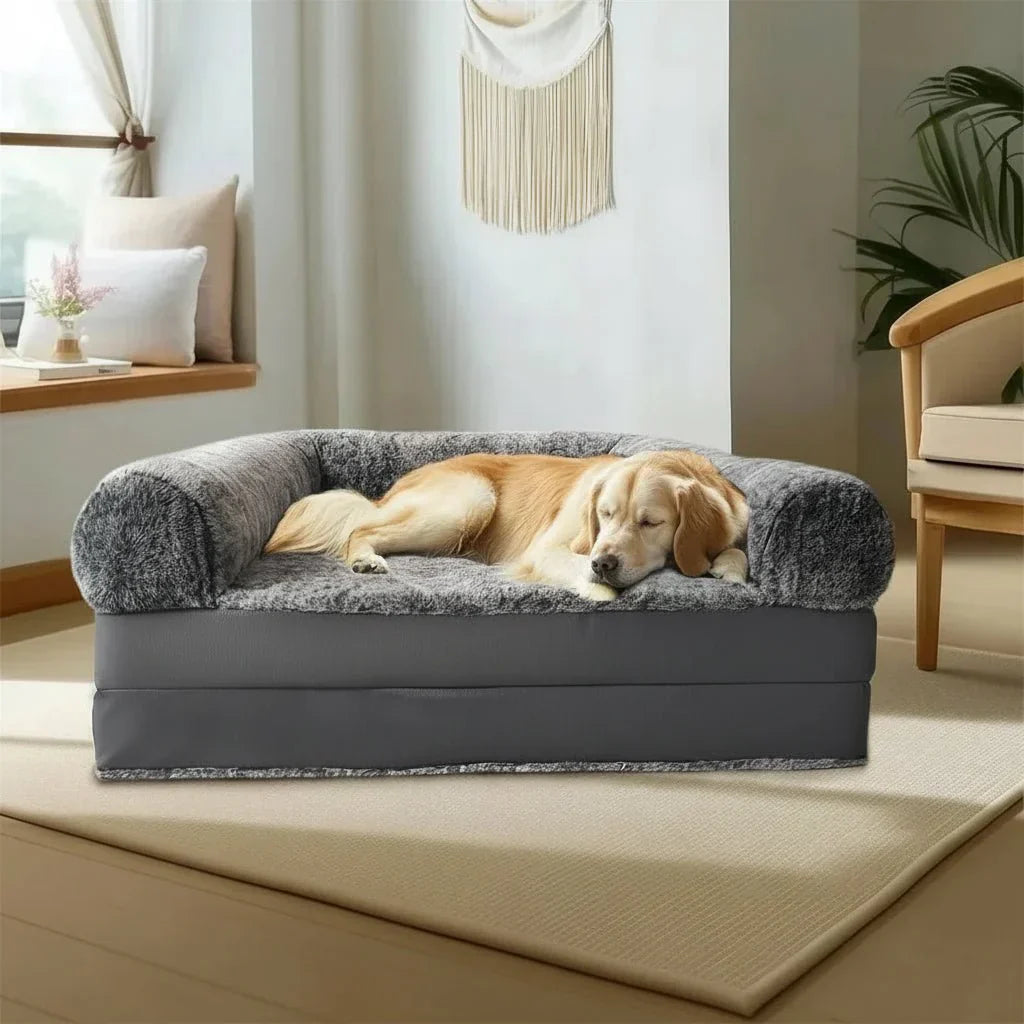 تخت سگ CozyPaw غول‌پیکر ۱۸۰ سانتی‌متری برای حیوانات خانگی و صاحبانشان