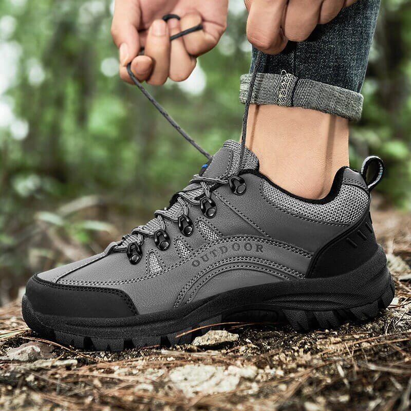 Zapatos ortopédicos de senderismo Solara Peak con soporte para el arco para uso unisex al aire libre