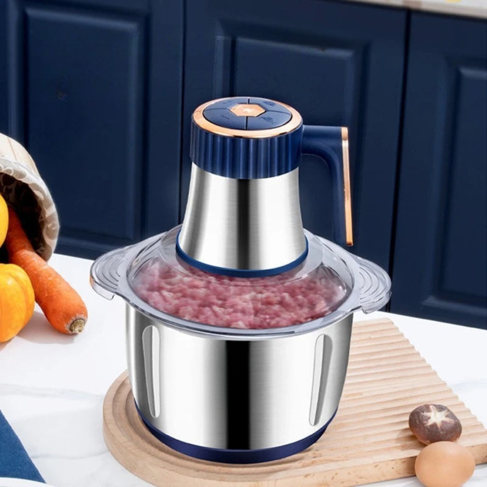 PulseForge 5L Electric Meat Grinder And Multifunctional Food Processor