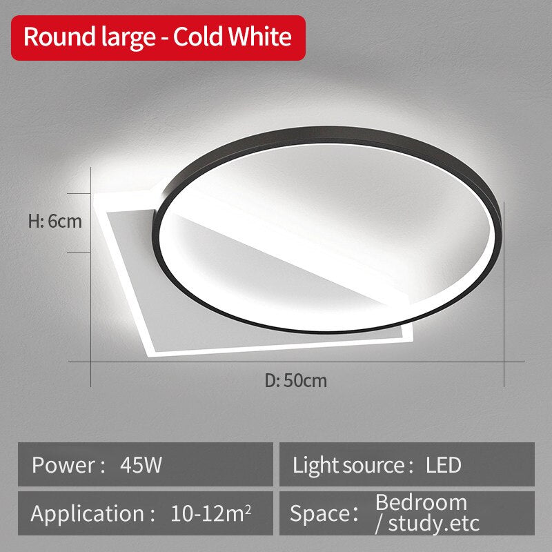 Modern Ceiling LED Chandelier With Dynamic Light Play