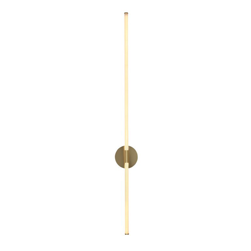 Nordická minimalistická nástěnná lampa s mečovitým designem pro chodby a obývací pokoje