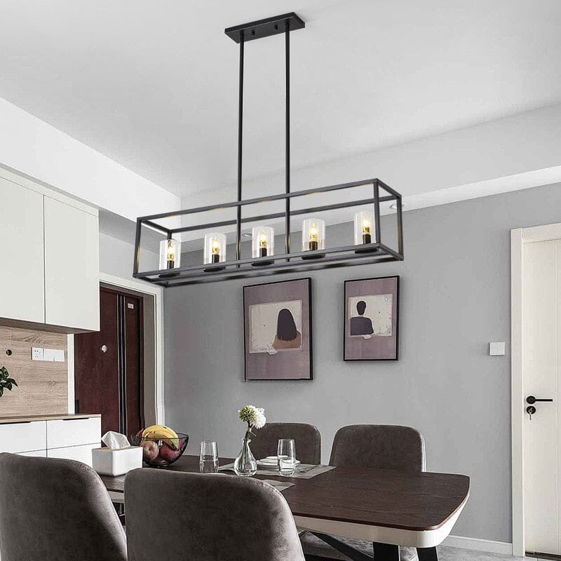 Aethera Adjustable Modern Minimalist Ceiling Chandelier by Vireli
