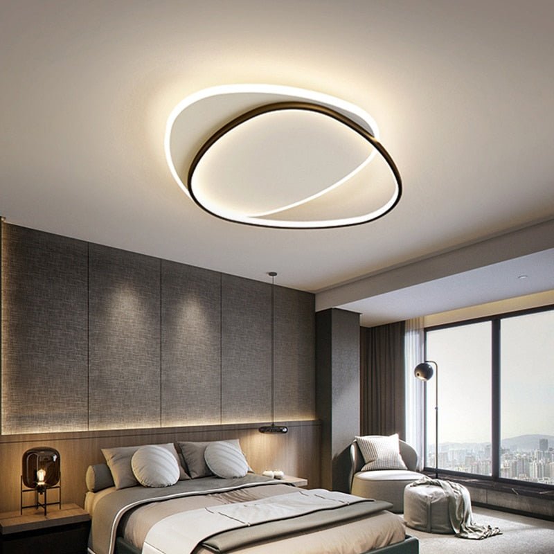 Modern Ceiling LED Chandelier With Dynamic Light Play