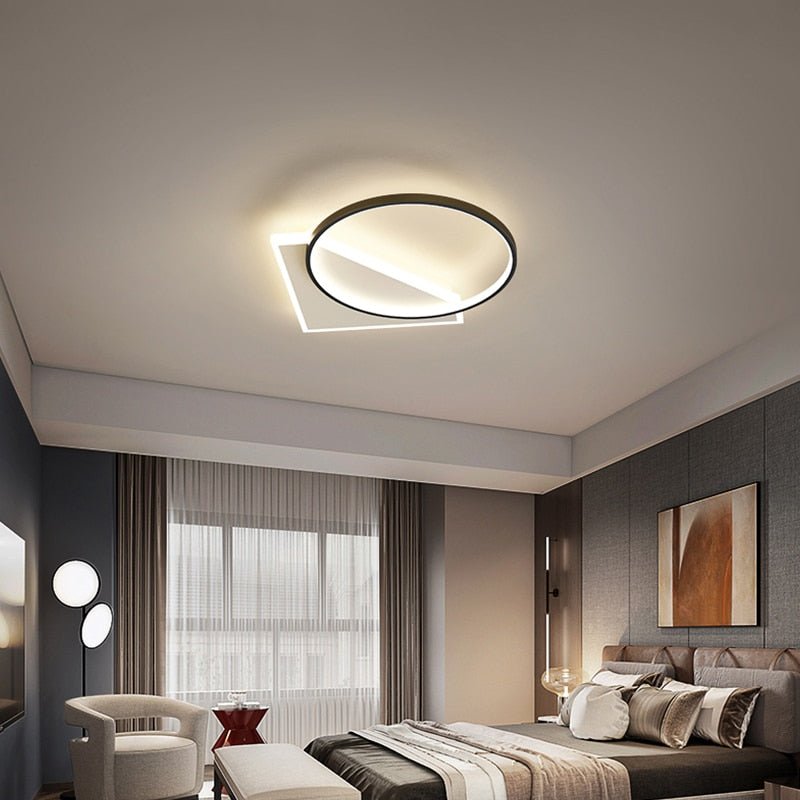 Modern Ceiling LED Chandelier With Dynamic Light Play