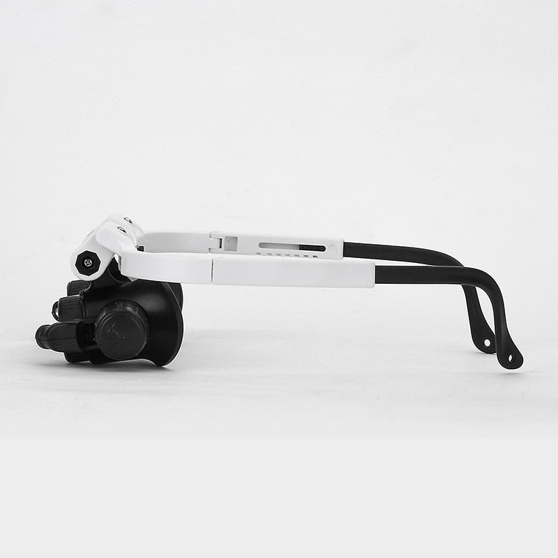 Fine Point Magnifier With Adjustable LED Illumination