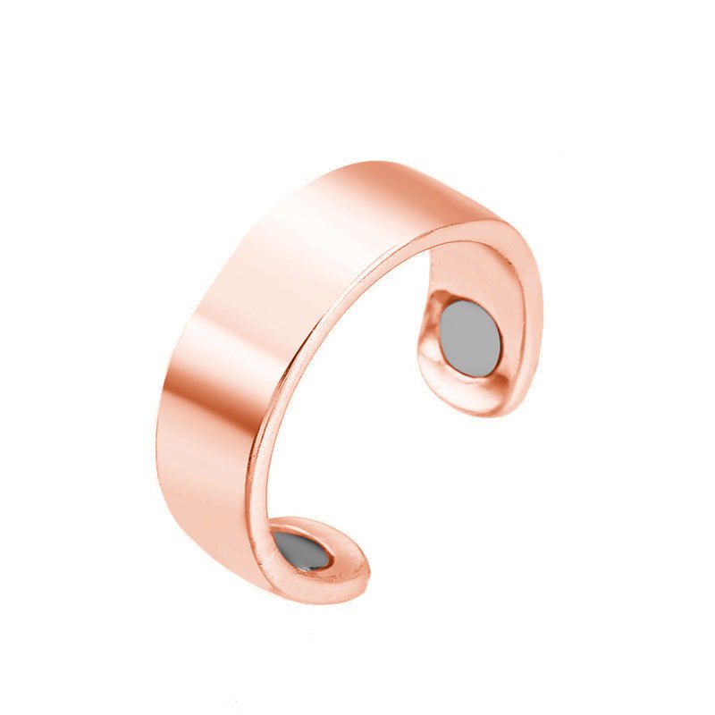 Anello Magnetico NovaGlow per Terapia, Drenaggio Linfatico, Circolazione Sanguigna e Benessere