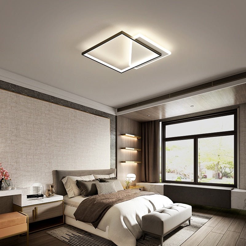 Modern Ceiling LED Chandelier With Dynamic Light Play
