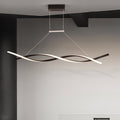 Twisted Minimalist Pendant Light For Modern Living Spaces