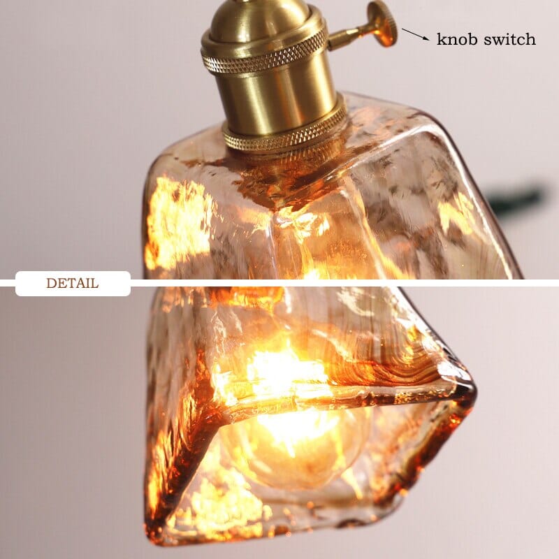 AstraGlow Moderní skleněné stropní svítidlo do kuchyně a koupelny