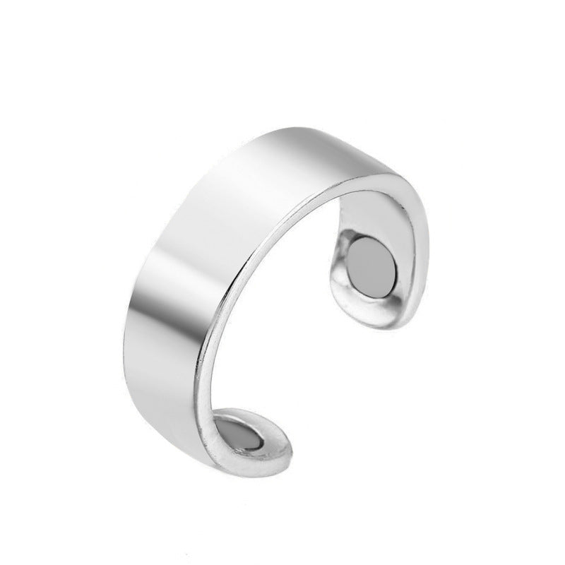 Anello Magnetico NovaGlow per Terapia, Drenaggio Linfatico, Circolazione Sanguigna e Benessere