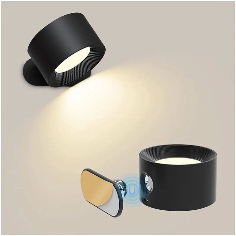 360 Degree Wireless Wall Lamp With USB Rechargeable And Three Brightness Levels