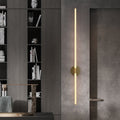 Nordická minimalistická nástěnná lampa s mečovitým designem pro chodby a obývací pokoje