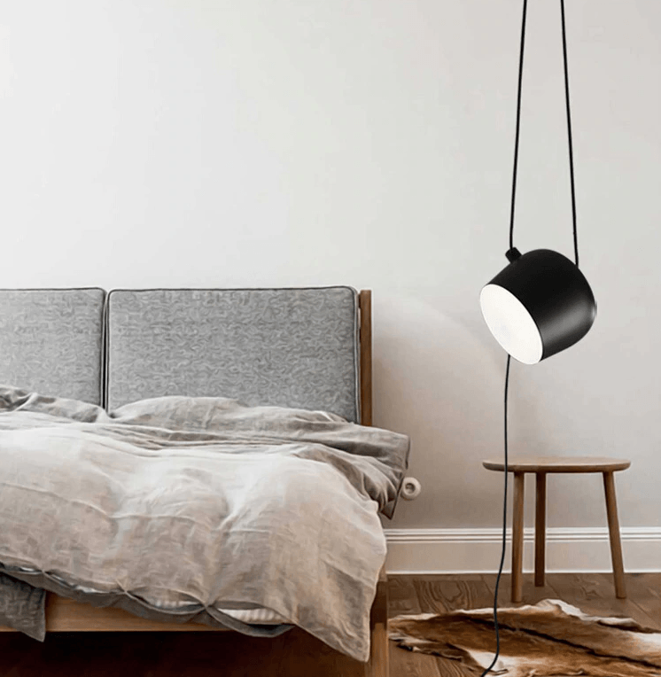 چراغ آویز درام با کابل آویز برای آشپزخانه، اتاق خواب و دفتر کار