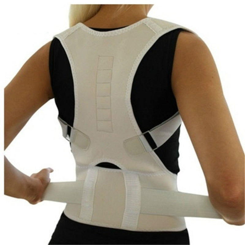 Posture Support Back Brace With Magnetic Therapy Corrector