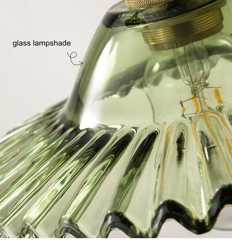 Caleris York Glasflettet Pendellampe med Eksotisk Vintagecharme