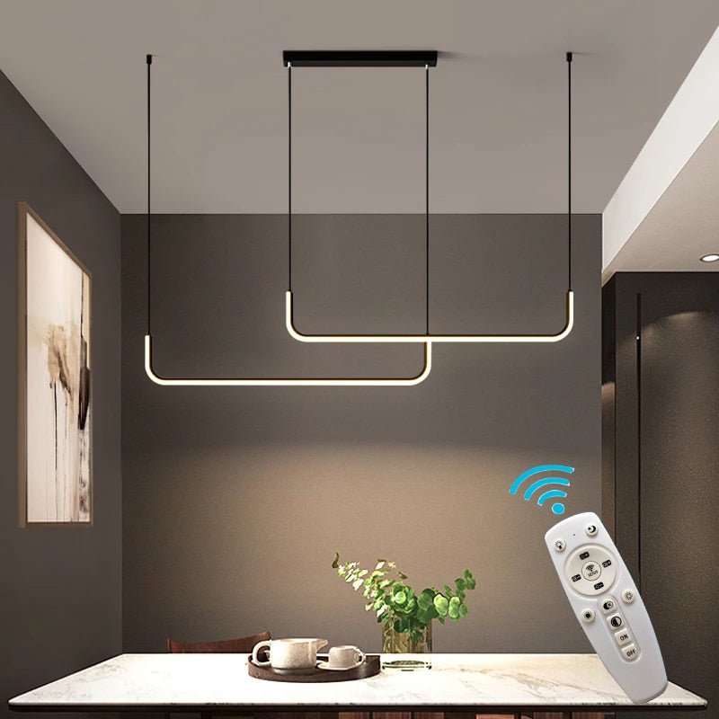 چراغ آویز LED مینیمالیستی مدرن برای دکوراسیون‌های معاصر