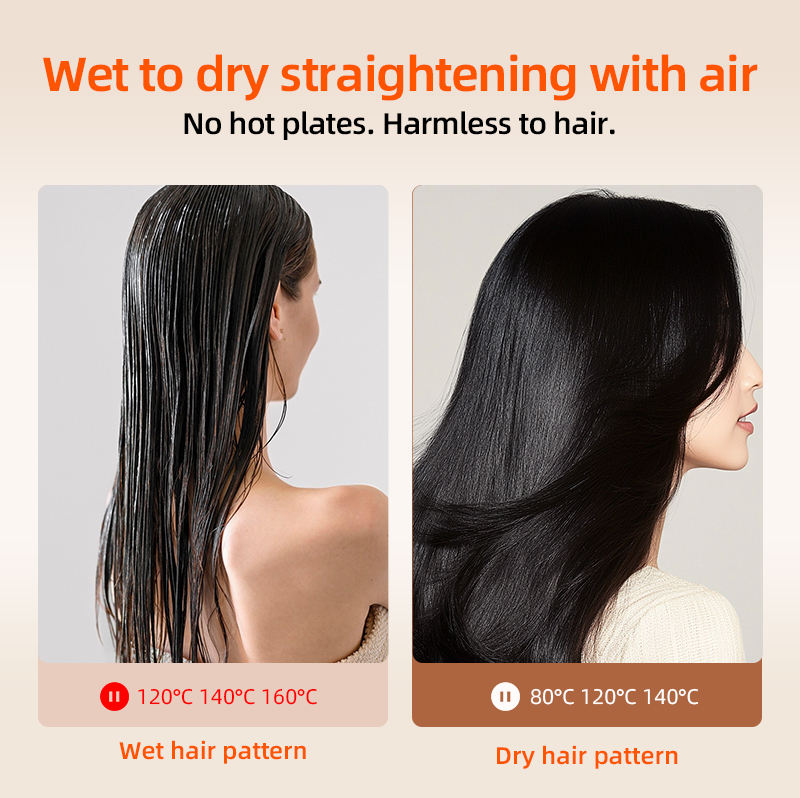 VivaRise Duo Styler Suszarka i Prostownica do Włosów 2 w 1
