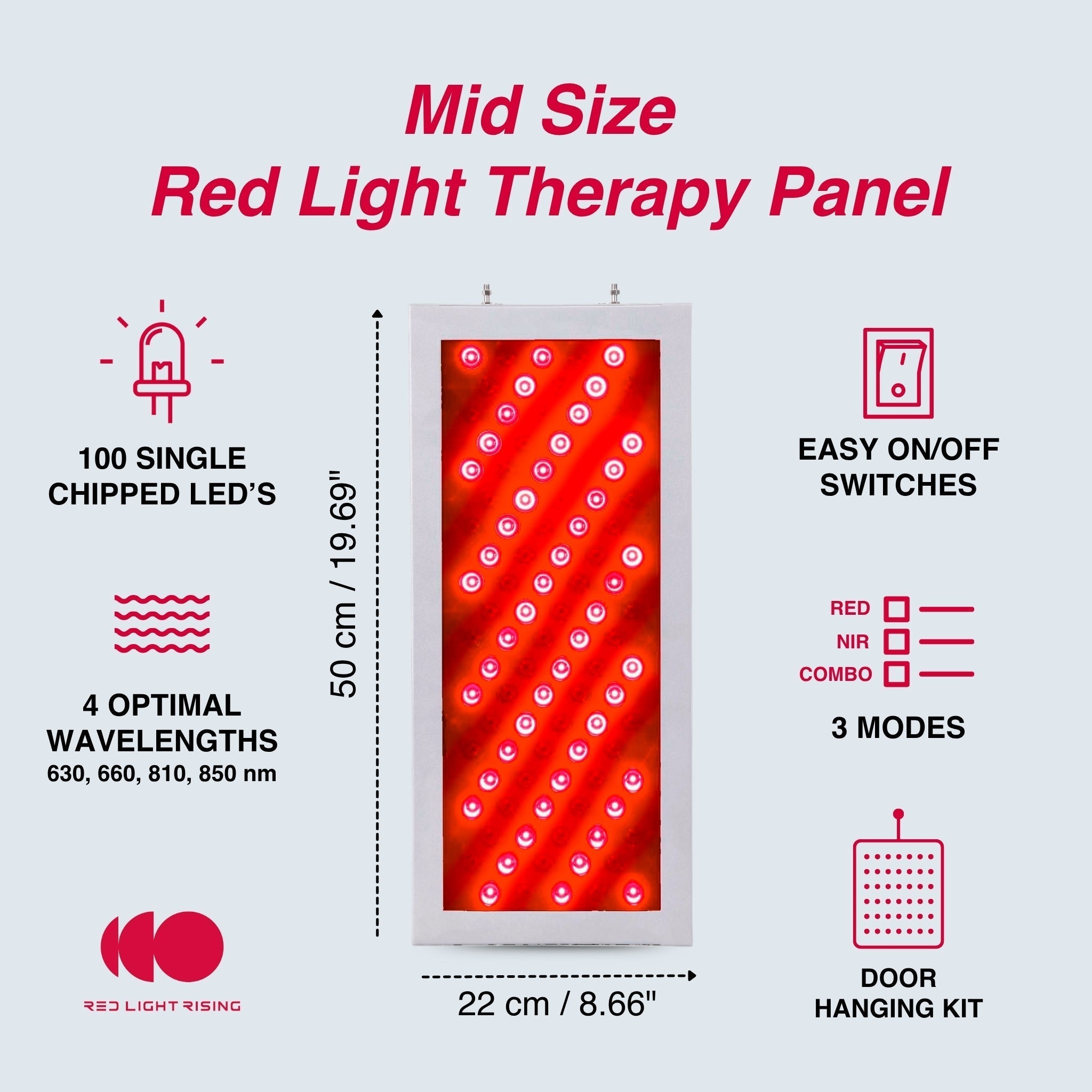 Nova Stack Red Light Therapy Panel For Full Body Coverage