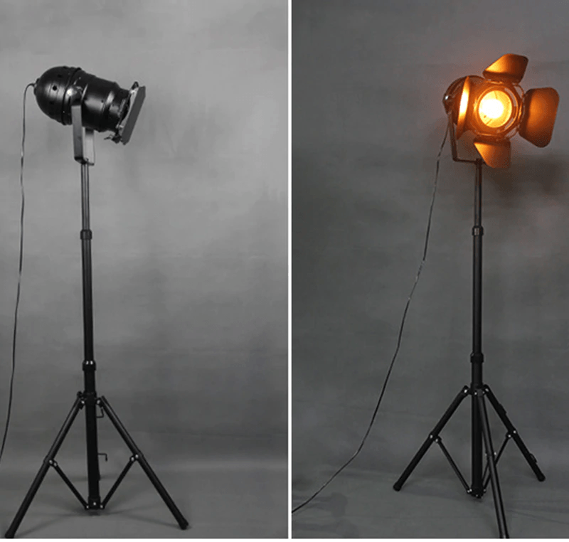 Reflector Floor Lamp in Industrial Style Lighting Design
