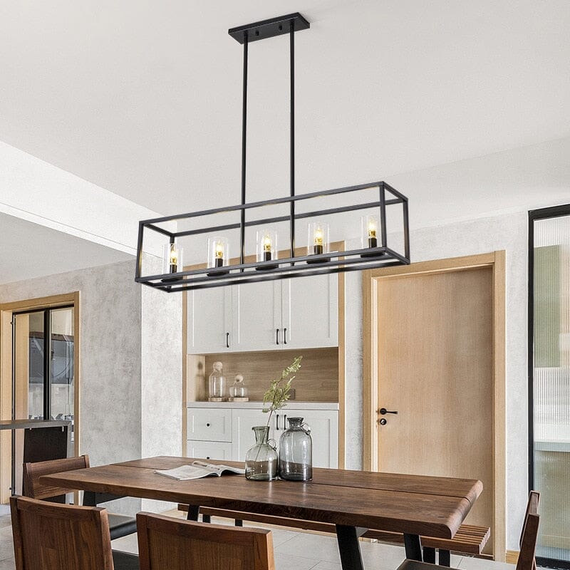 Aethera Adjustable Modern Minimalist Ceiling Chandelier by Vireli