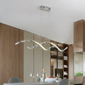 Spiral Modern LED Pendant Light With Double Spiral Design
