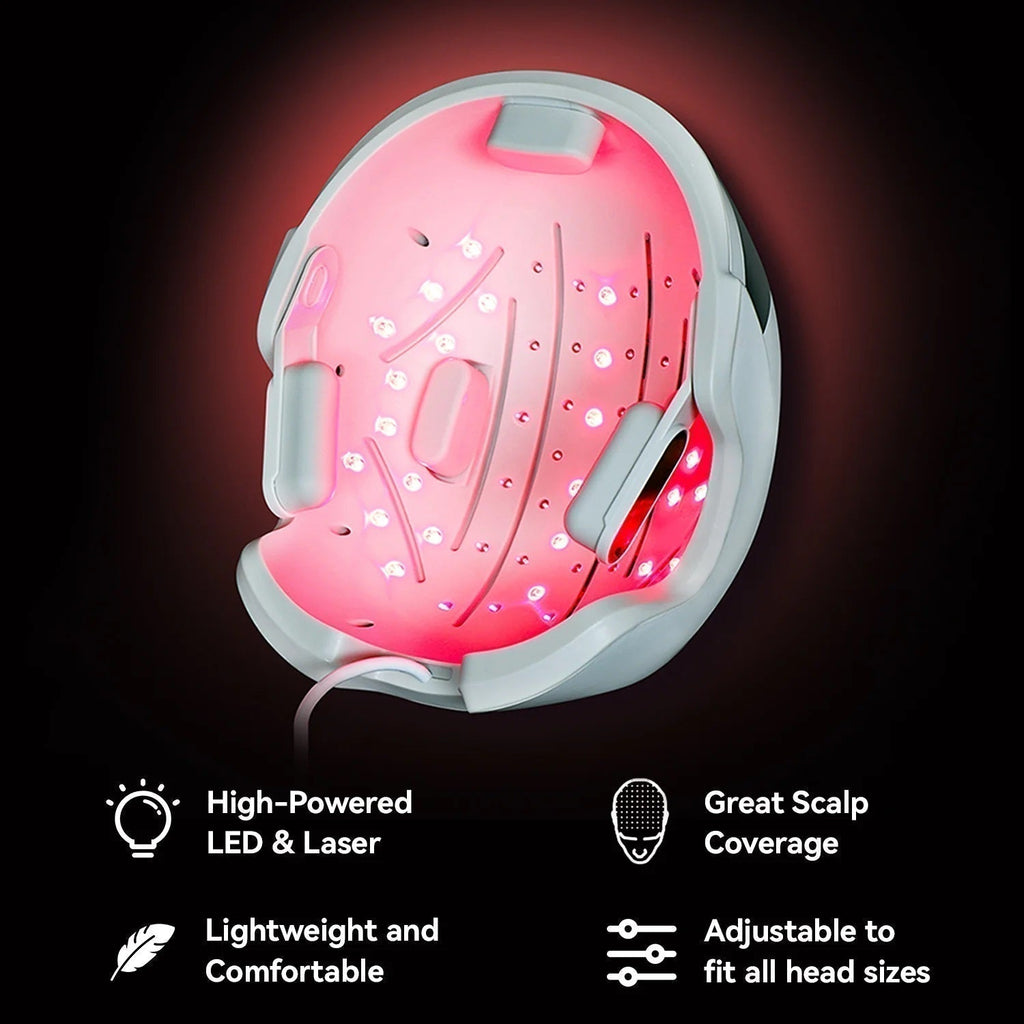 کلاهک رشد مو نوافولیکول LED - لیزر کم‌توان تایید شده توسط FDA