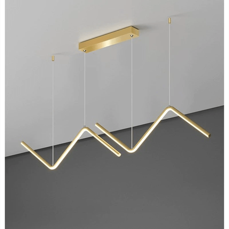 Futuristic Wave Form Pendant Light for Modern Interiors