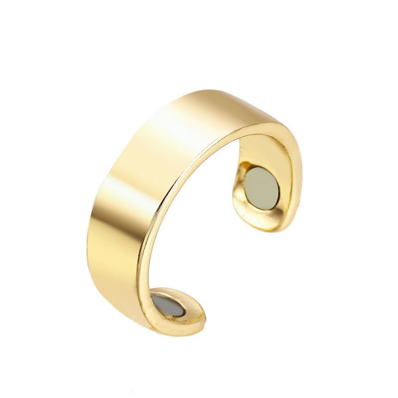 Anello Magnetico NovaGlow per Terapia, Drenaggio Linfatico, Circolazione Sanguigna e Benessere