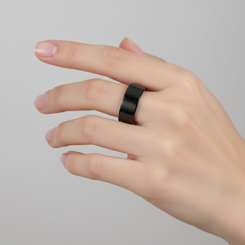 Anello Magnetico NovaGlow per Terapia, Drenaggio Linfatico, Circolazione Sanguigna e Benessere