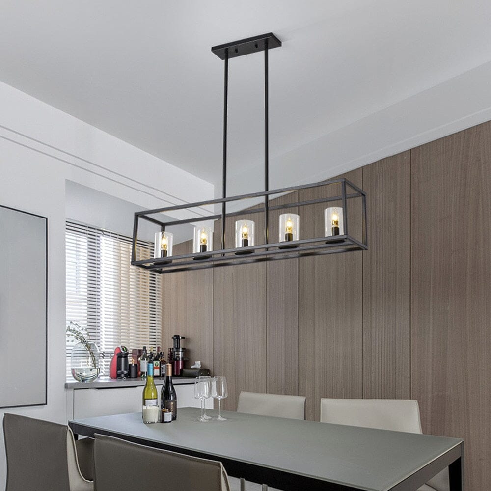 Aethera Adjustable Modern Minimalist Ceiling Chandelier by Vireli