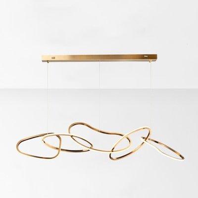 Nordic Irregular Luxury Pendant Light For Modern Interiors