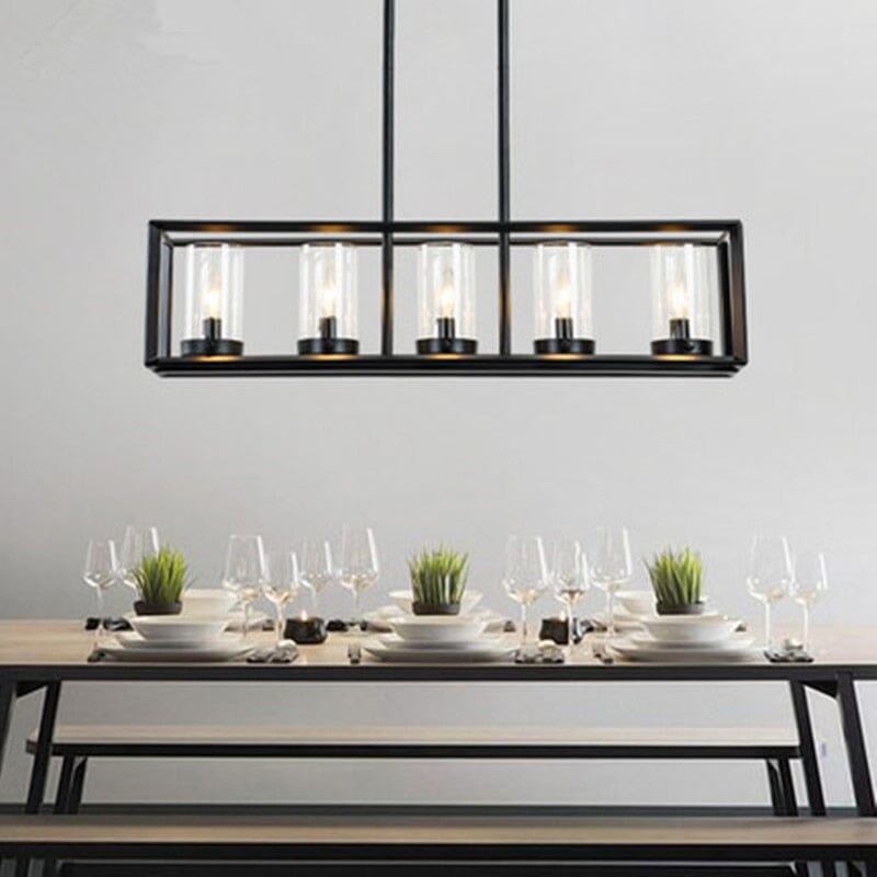 Aethera Adjustable Modern Minimalist Ceiling Chandelier by Vireli